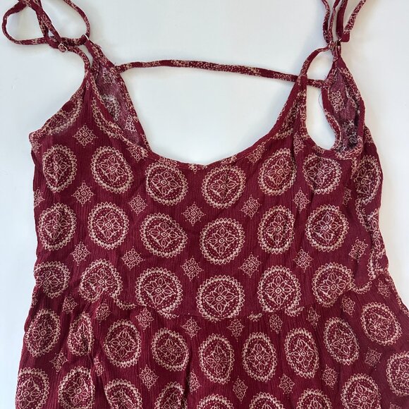 Brandy Melville Red Mini Baby Doll Dress - Picture 2 of 3